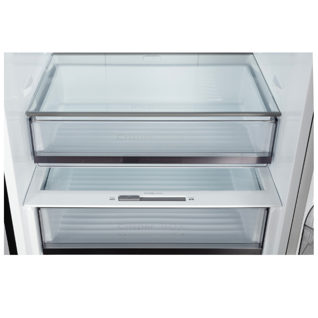 CHiQ 396L Bottom Mount Refrigerator Black CBM395NBS6E