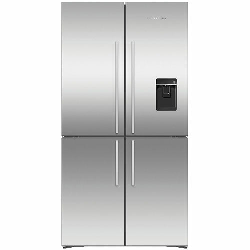 Fisher & Paykel RF605QDUVX1 538L Quad Door Fridge Ice & Water