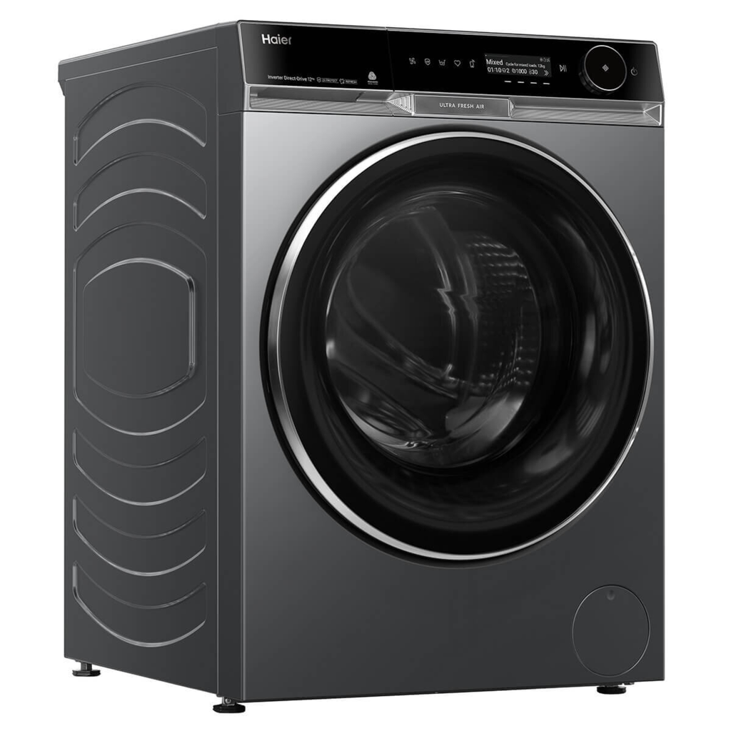 Haier 600 Series 12kg Front Load Washer with UV Protect Dark HWF12PXB1