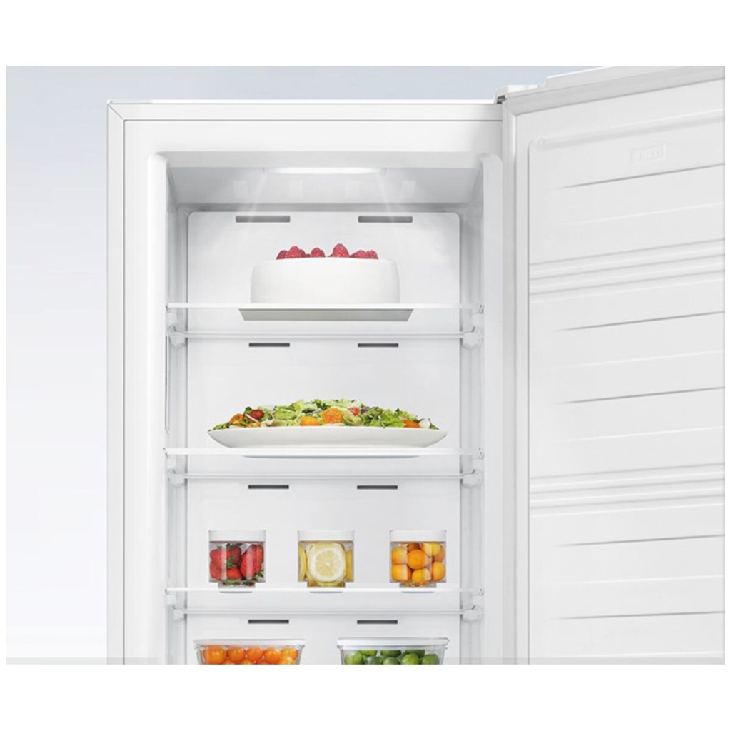 Hisense 240L Upright Hybrid Fridge Freezer White HRVF240