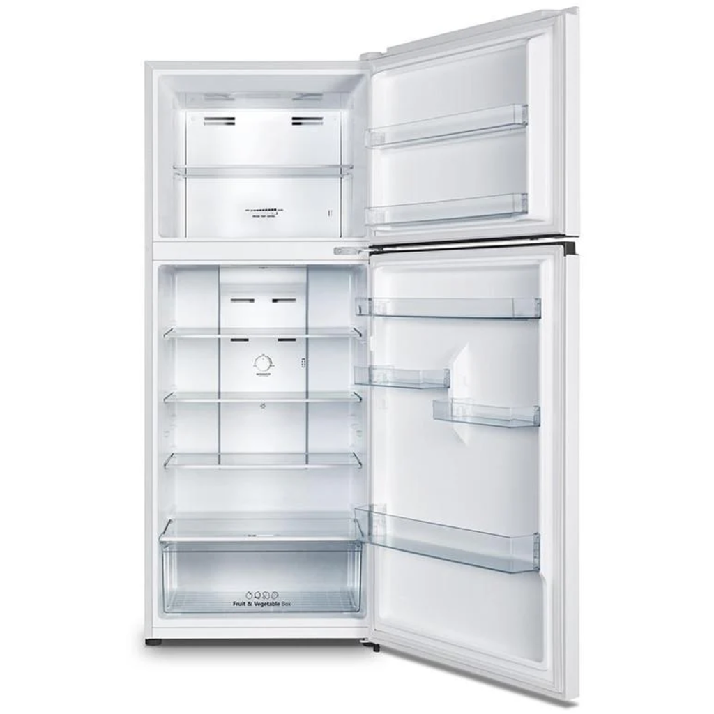 Hisense 424L Top Mount Fridge White HRTF424