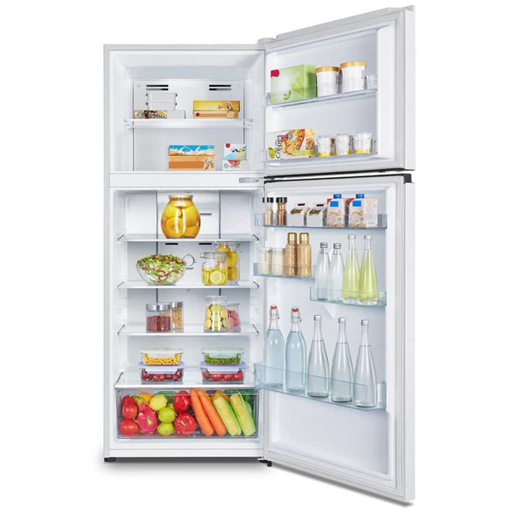 Hisense 424L Top Mount Fridge White HRTF424