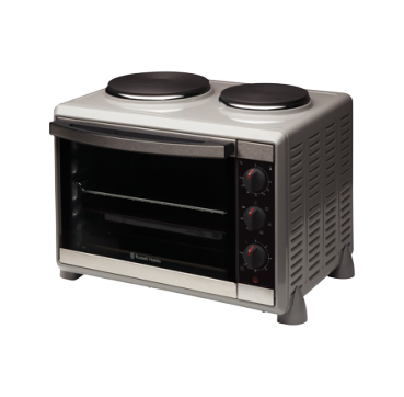Russell Hobbs Compact Convection Oven with Hotplates RHTOV2HP