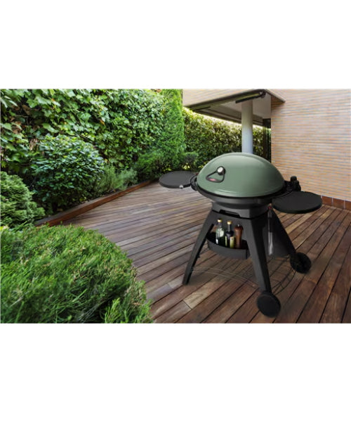BeefEater 2-Burner Bigg Bugg BBQ With Trolley Eucalyptus Green BB722GB (T2A)