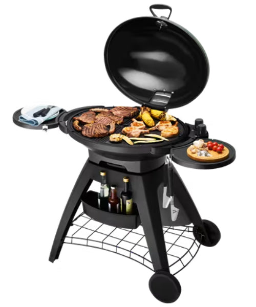 BeefEater 2-Burner Bigg Bugg BBQ With Trolley Eucalyptus Green BB722GB (T2A)