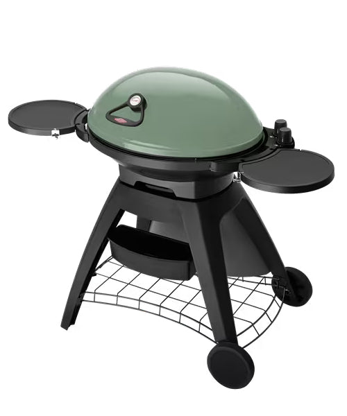 BeefEater 2-Burner Bigg Bugg BBQ With Trolley Eucalyptus Green BB722GB (T2A)