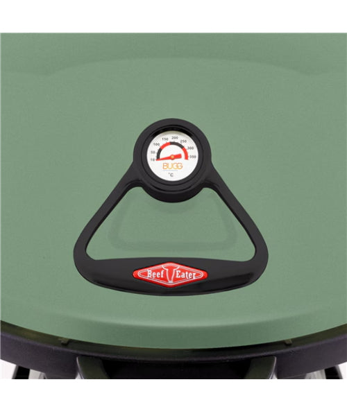 BeefEater 2-Burner Bigg Bugg BBQ With Trolley Eucalyptus Green BB722GB (T2A)