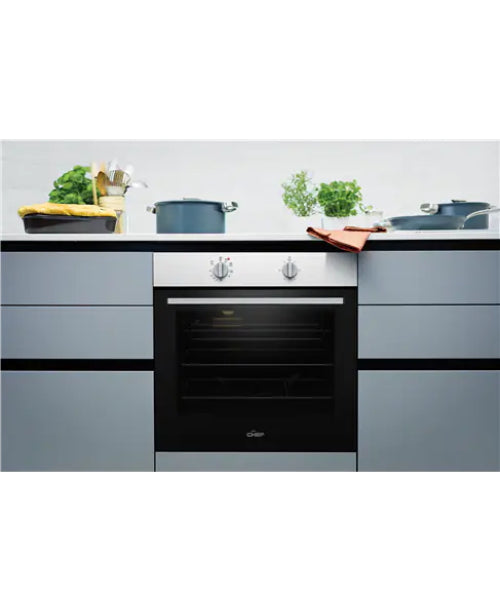 Chef 60cm Built-In Electric Oven CVE612WB (T2A)