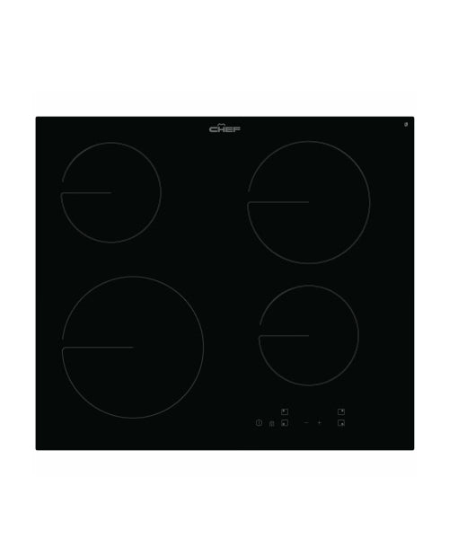 Chef 60cm Electric Cooktop CHC644BB (T2B)