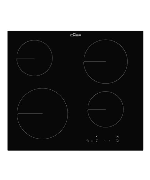 Chef 60cm Electric Cooktop CHC644BC (T2A)