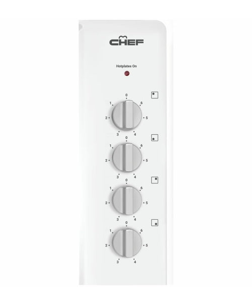 Chef 90cm Electric Cooktop CHS942WB (T2A)