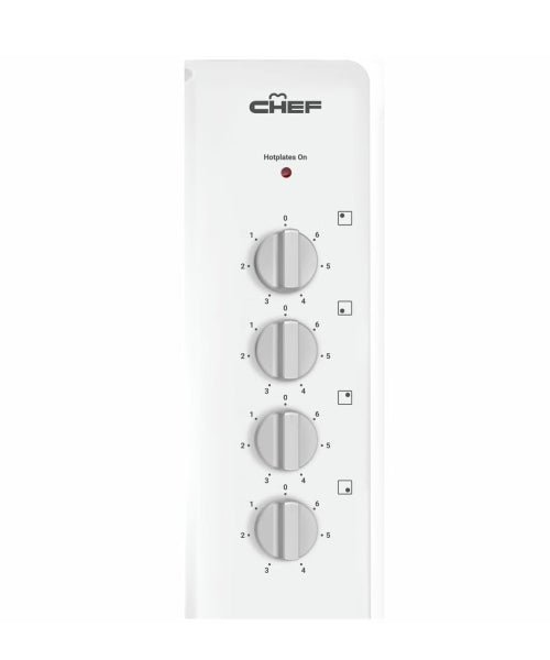 Chef 90cm Electric Cooktop CHS942WB (T2B)