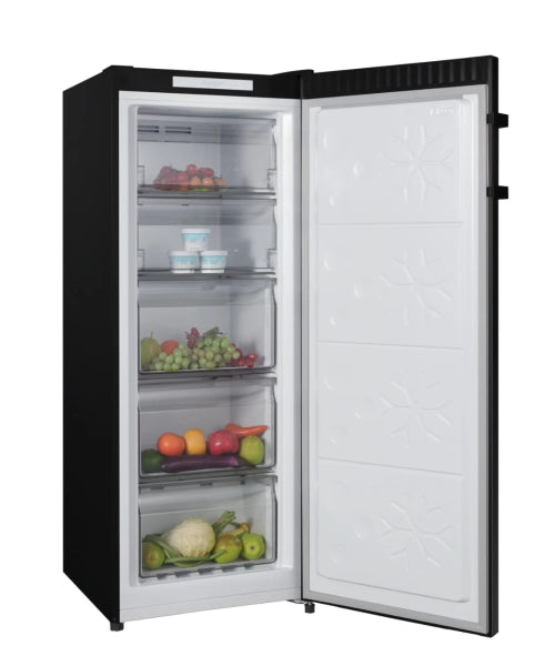 ChiQ 164L Hybrid Vertical Fridge Freezer CSH164NBS
