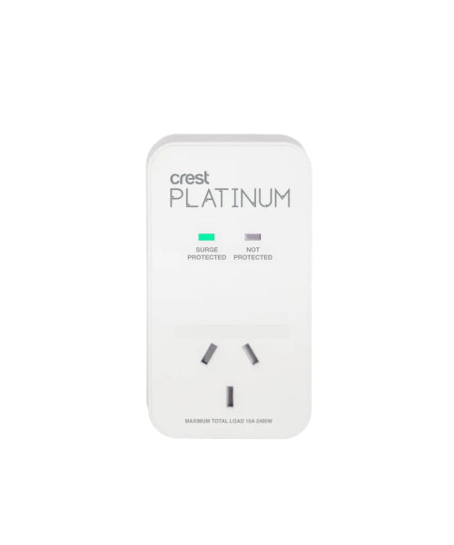Crest Platinum 1 Socket Surge Protector PWW14473 (RET)