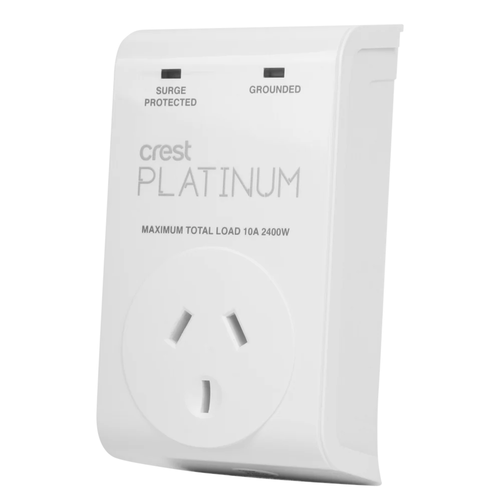 Crest Platinum Appliance Surge Protector, 1 Socket PWU01905