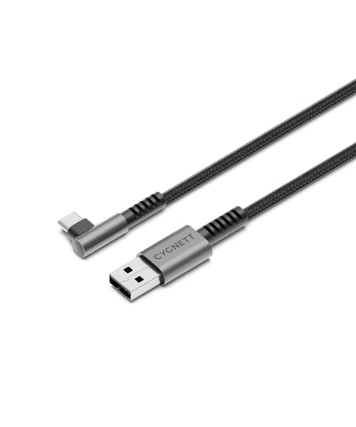 Cygnett 1m Unite Right Angle USBC to USBA Cable CY5106PCUSA (RSB)