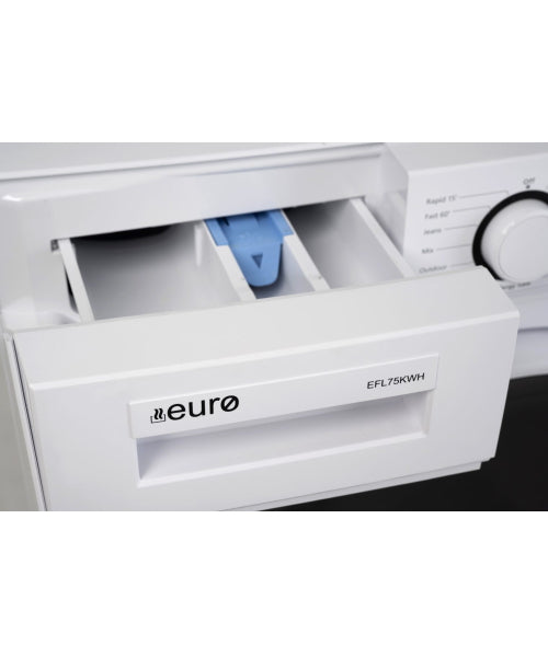Euro 7.5Kg Front Load Washing Machine EFL75KWH (REF)