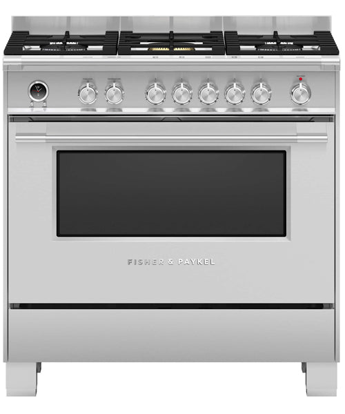 Fisher & Paykel OR90SCG6X1 90cm Freestanding Dual Fuel Stove