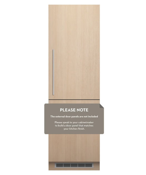 Fisher & Paykel 236L Integrated Bottom Mount Fridge RB60V18 (NAT)