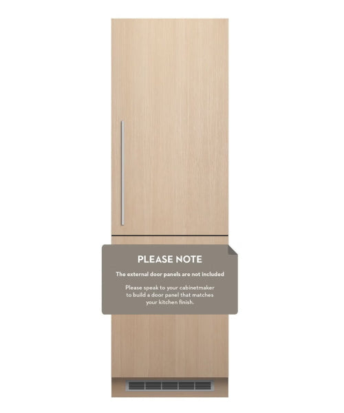 Fisher & Paykel 269L Integrated Bottom Mount Fridge RB6018BRV