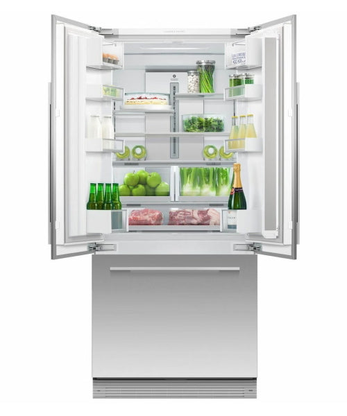 Fisher & Paykel 417L Integrated French Door Fridge RS80AU1 (NAT)