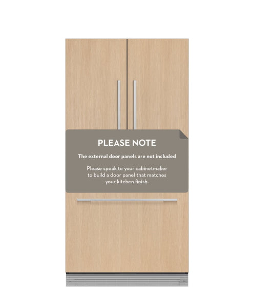 Fisher & Paykel 476L Integrated French Door Fridge RS90A1 (CTN)