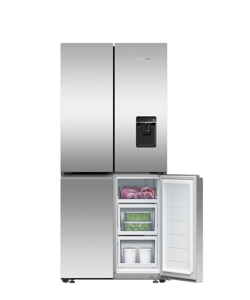 Fisher & Paykel 498L Quad Door Fridge RF500QNUX1 (CTN)