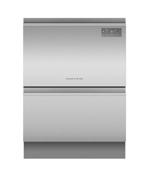 Fisher & Paykel 60cm Built-In Double Dishdrawer Dishwasher DD60D2NX9 (CTN)