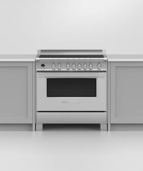 Fisher & Paykel 90cm Freestanding Electric Induction Stove OR90SCI6X1 (NAT)
