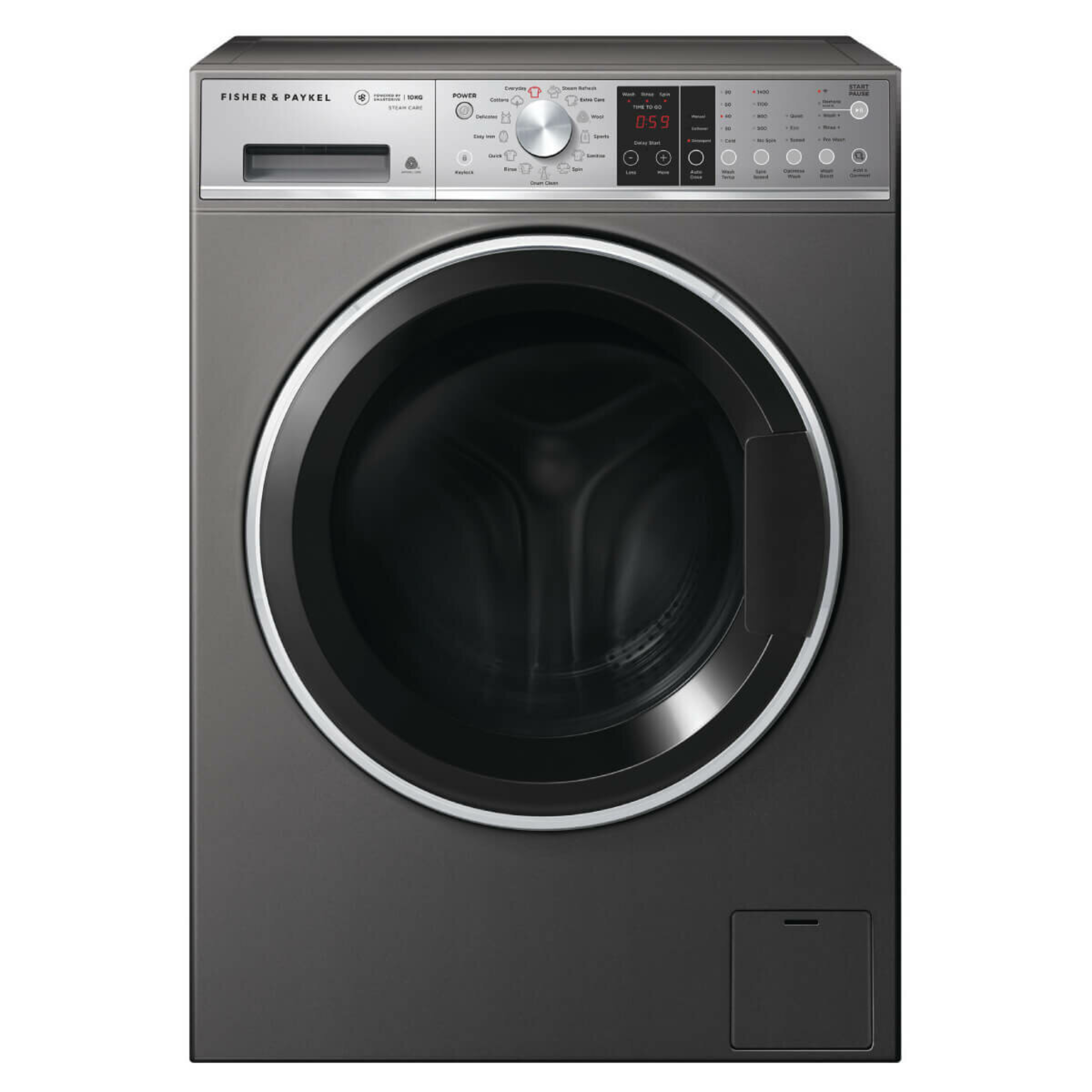 Fisher & Paykel 10kg Front Load WH1060SG1 sleek laundry solution
