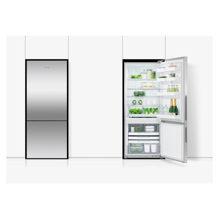 Fisher & Paykel 442L Bottom Mount Refrigerator Stainless Steel RF442BRPX6