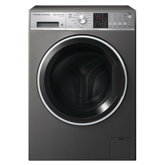Fisher & Paykel 10kg Front Load Washing Machine with Steam Care Graphite WH1060SG1
