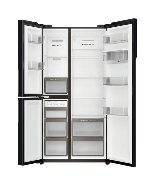 Haier 575L Side By Side Fridge HRF575XHC (NAT)