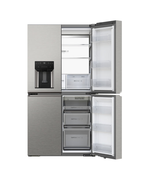 Haier 601L Quad Door Fridge HRF680YZS (CTN)