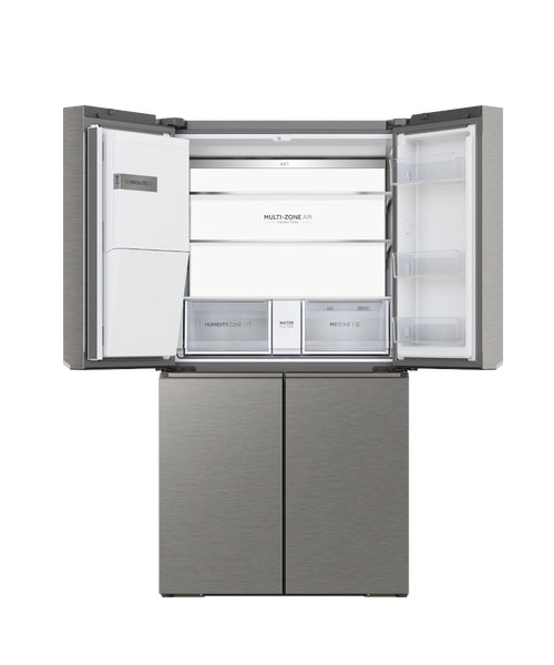Haier 601L Quad Door Refrigerator HRF680YZS (REF)