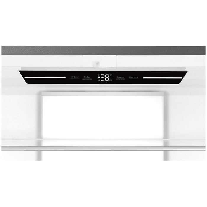 Haier 509L French Door Fridge with Non-Plumbed Water Dispenser Satina HRF510FHS