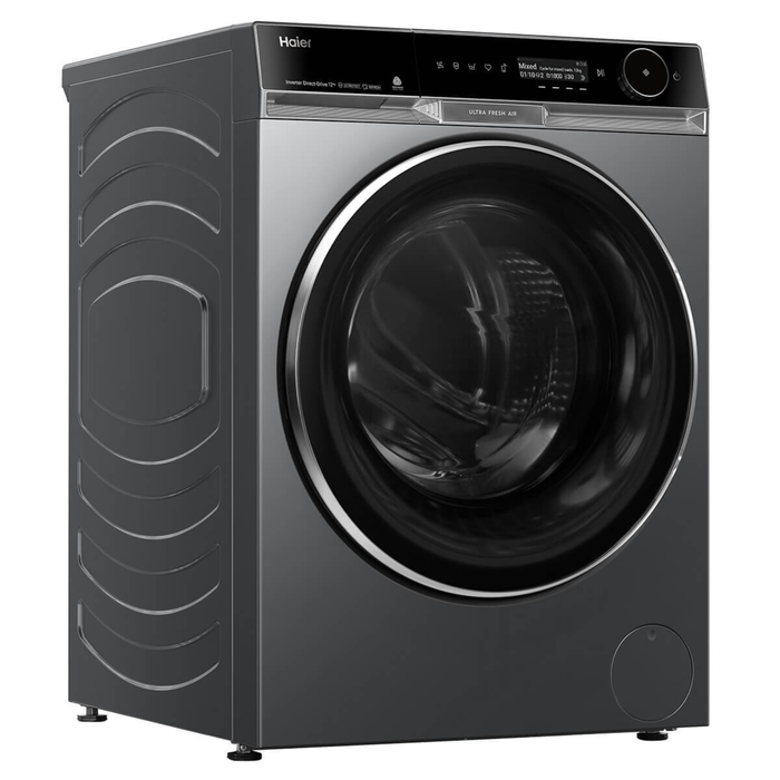 Haier 600 Series 12kg Front Load Washer with UV Protect Dark HWF12PXB1