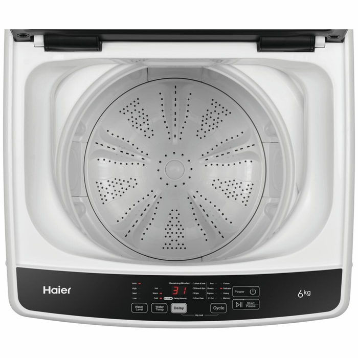 Haier 6Kg Top Load Washing Machine HWT60AA1