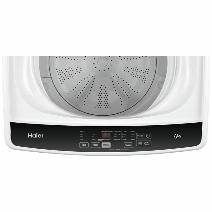 Haier 6Kg Top Load Washing Machine HWT60AA1
