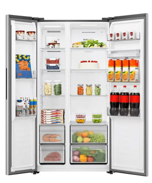 Hisense 540L Side By Side Fridge HRSBS540SW