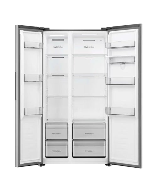Hisense 540L Side By Side Fridge HRSBS540SW