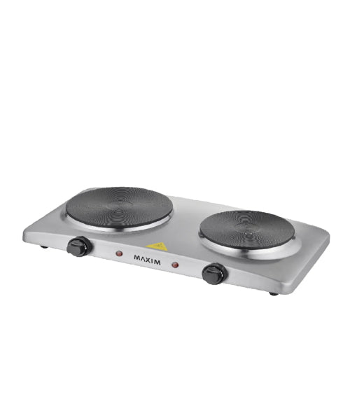 Maxim 2400W Twin Portable Electric Hotplate MHP2 (RSB)