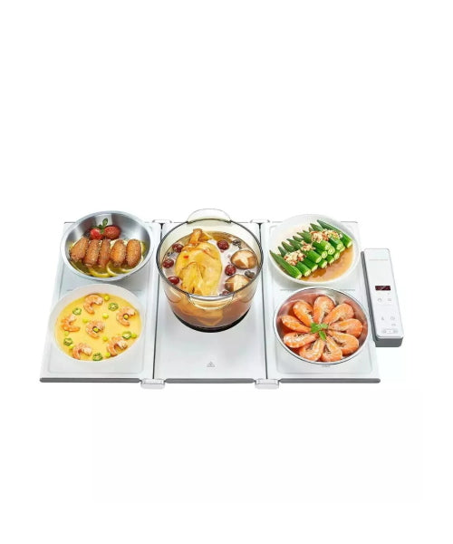 Morphy Richards Electric Foldable Food Warmer With Hotplate MRFW15WT (RSB)