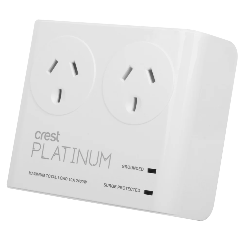 Crest Dual Socket Surge Protector PWU02905