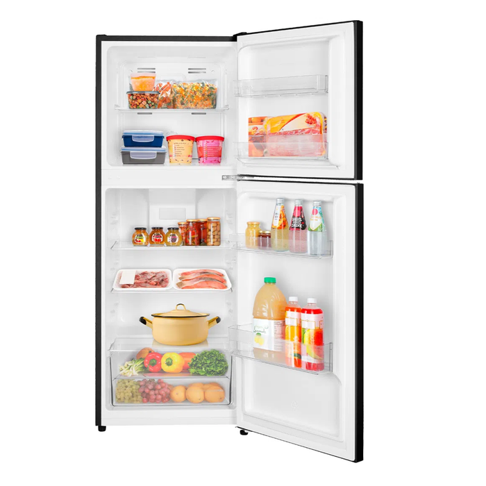 TCL 197L Top Mount Fridge Black P220TMB