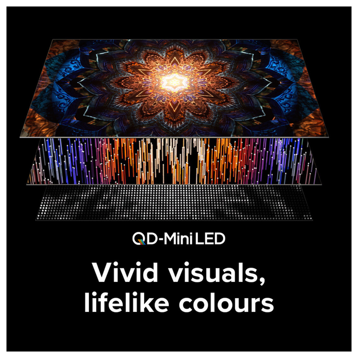 TCL 55 Inch C755 QD-Mini LED Google TV 55C755