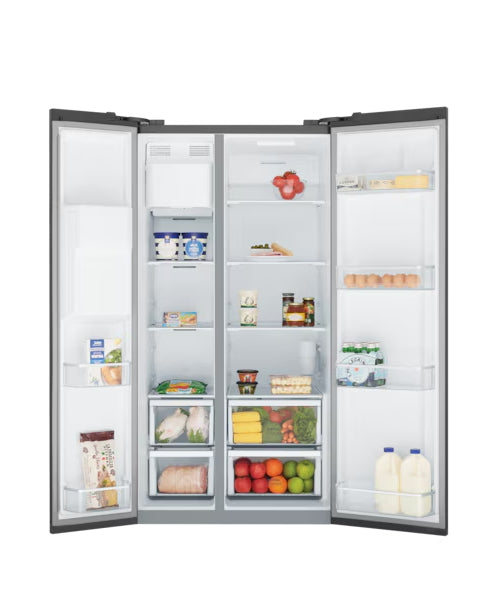 Westinghouse 596L Side By Side Fridge WSE6670BA (T2B)