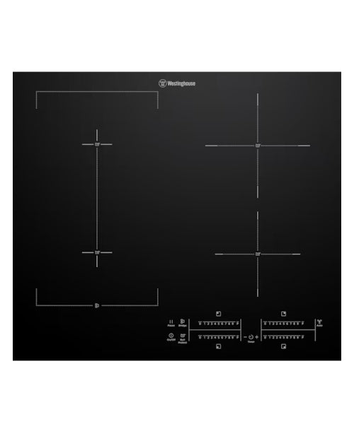 Westinghouse 60cm 4-Zone Electric Induction Cooktop WHI645BE (T2B)