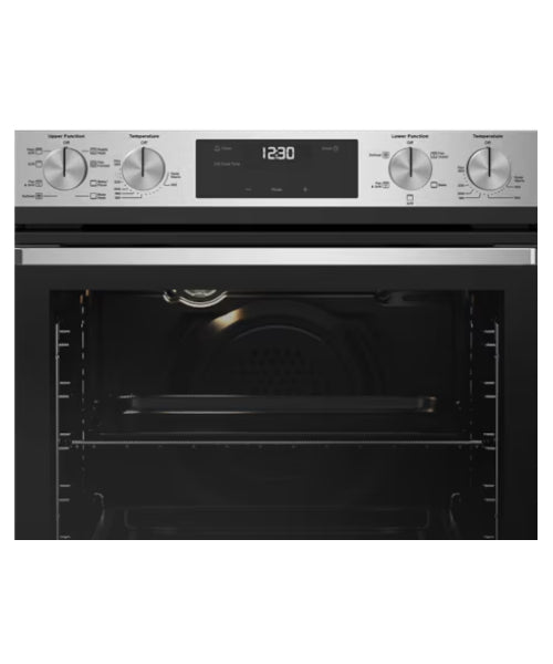 Westinghouse 60cm Built-In Electric Double Oven WVE6525SD (T2B)