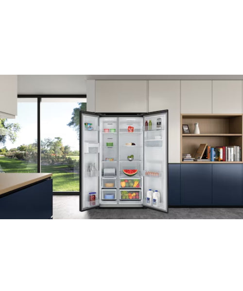 Westinghouse 619L Side by Side Fridge WSE6240BB (T2B)